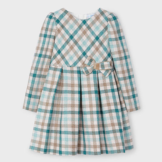 Mayoral Plaid Dress 4914