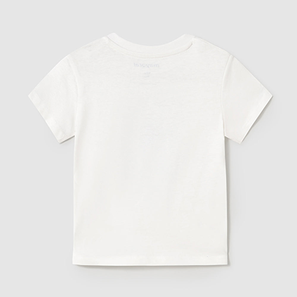 Mayoral Baby Boys Basic S/S T-Shirt White 106