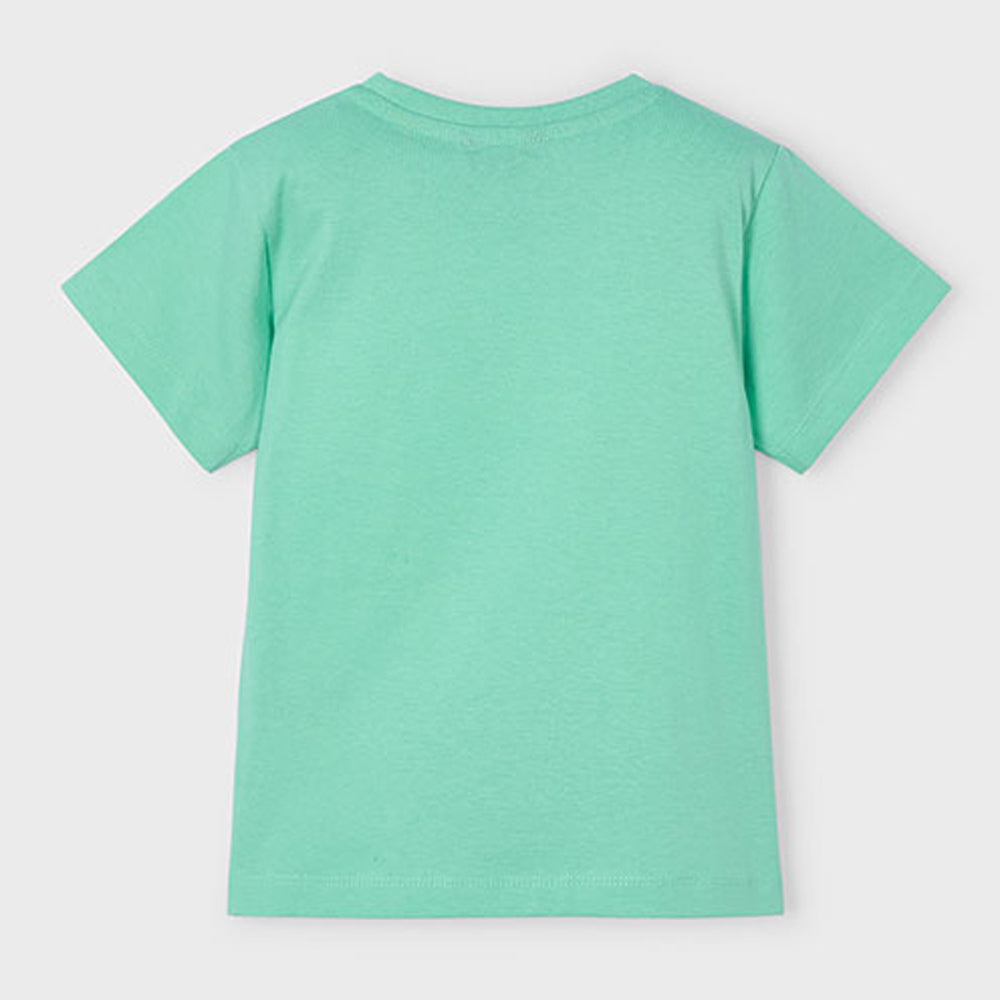 Mayoral Boys Basic S/S T-Shirt Aquamarine 170