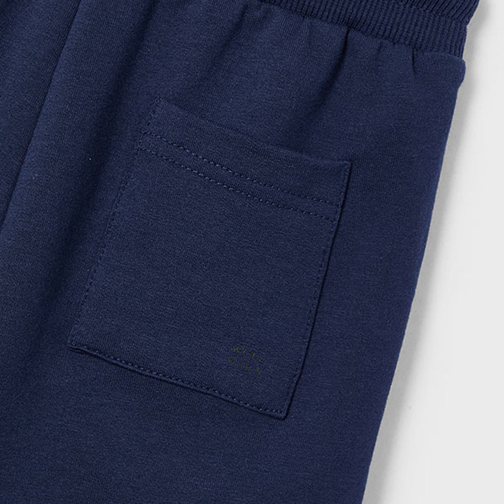 Mayoral Boys Basic Fleece Shorts Navy 611