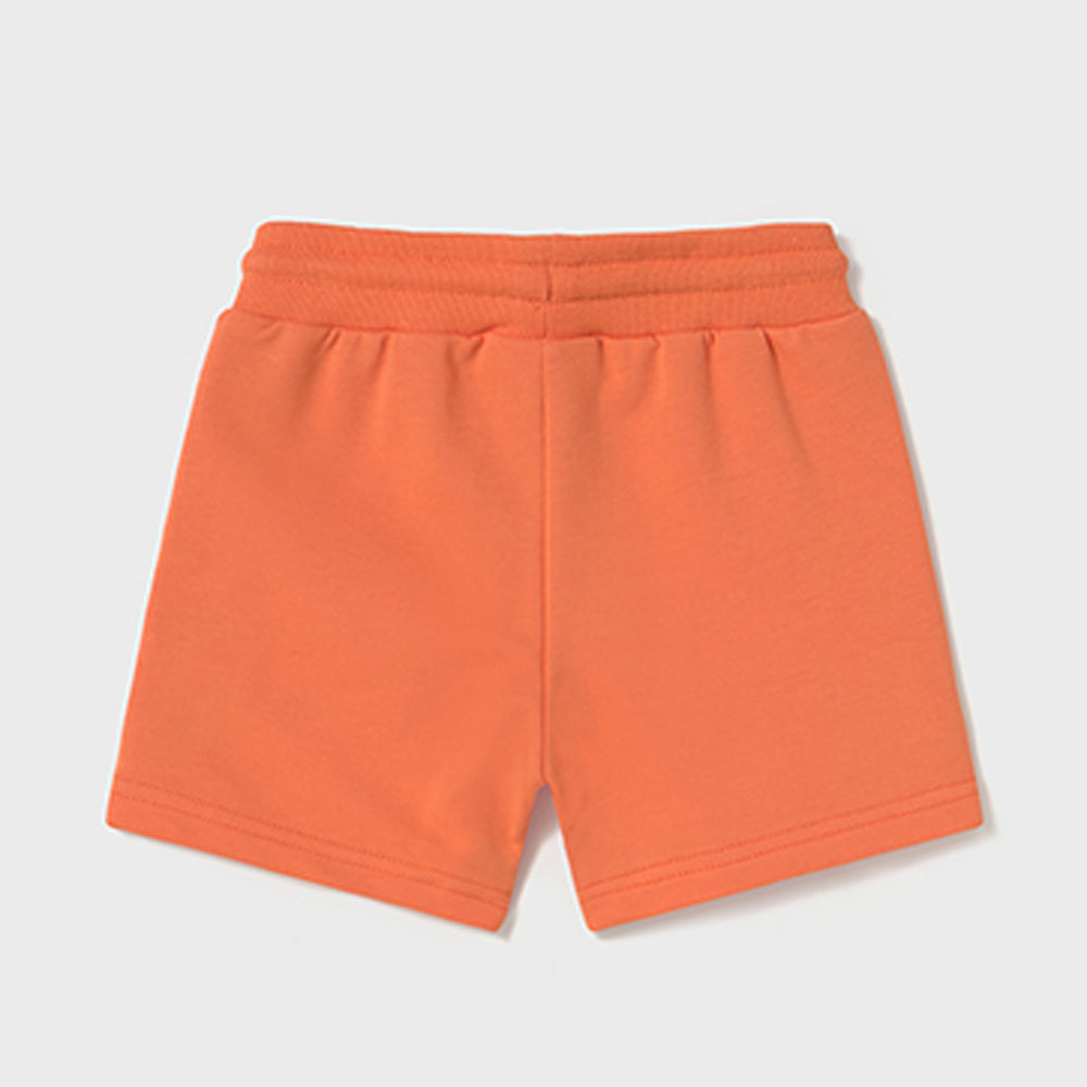 Mayoral Baby Boys Basic Fleece Shorts Coral 621