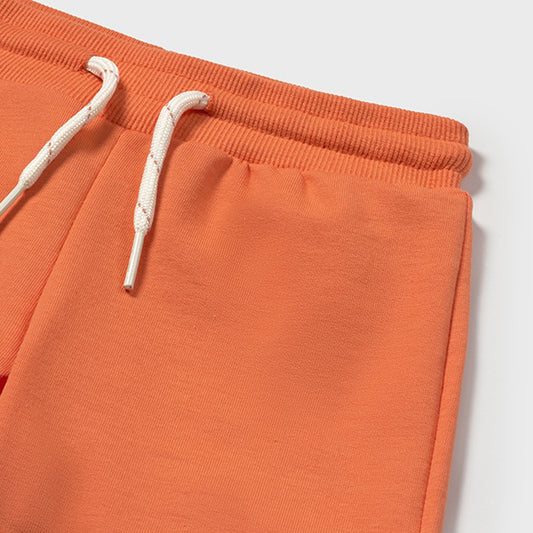 Mayoral Baby Boys Basic Fleece Shorts Coral 621