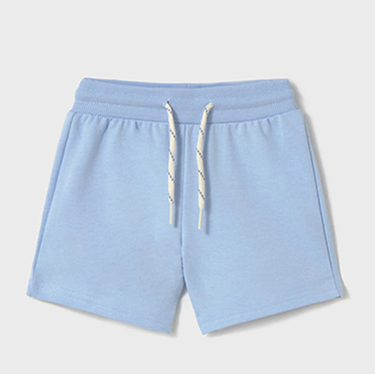 Mayoral Baby Boys Basic Fleece Shorts Light Blue 621