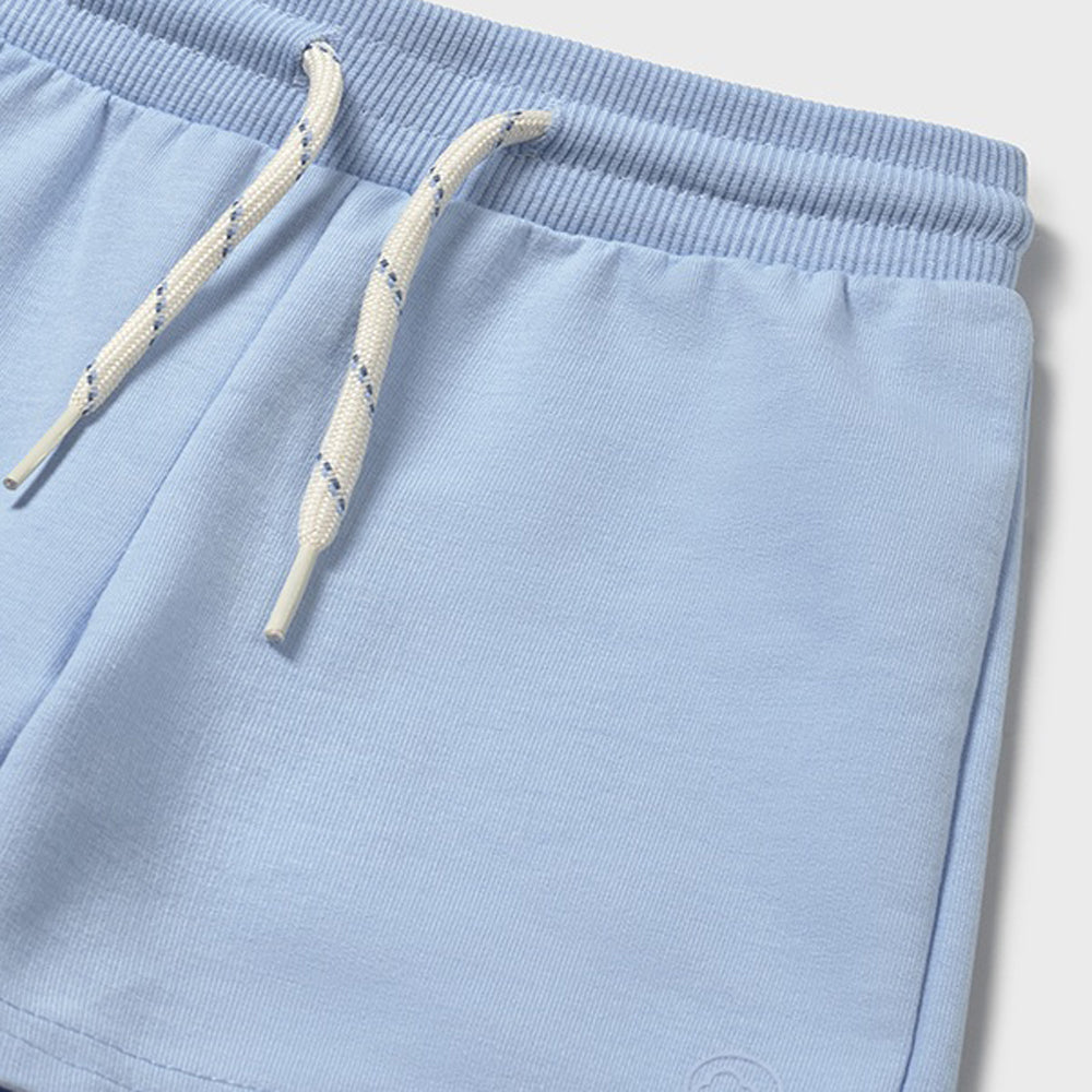 Mayoral Baby Boys Basic Fleece Shorts Light Blue 621