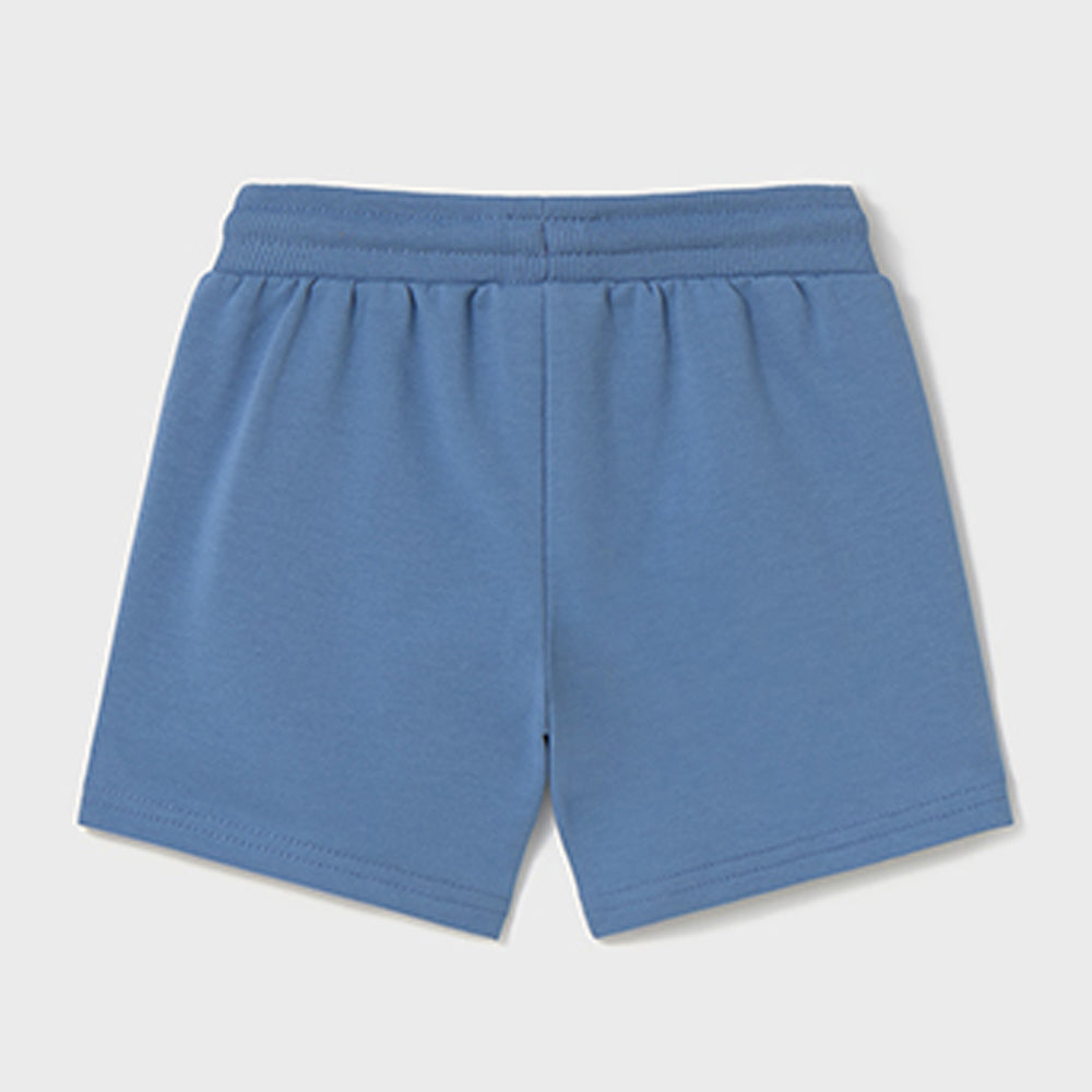 Mayoral Baby Boys Basic Fleece Shorts Capri Blue 621