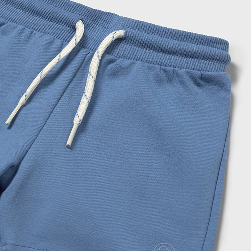 Mayoral Baby Boys Basic Fleece Shorts Capri Blue 621