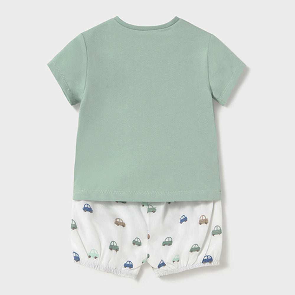 Mayoral Baby Boys Baggy Shorts Set Jade 1204