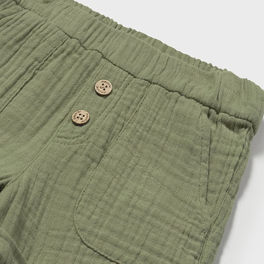 Mayoral Baby Boys Wide Leg Shorts Sage 1241