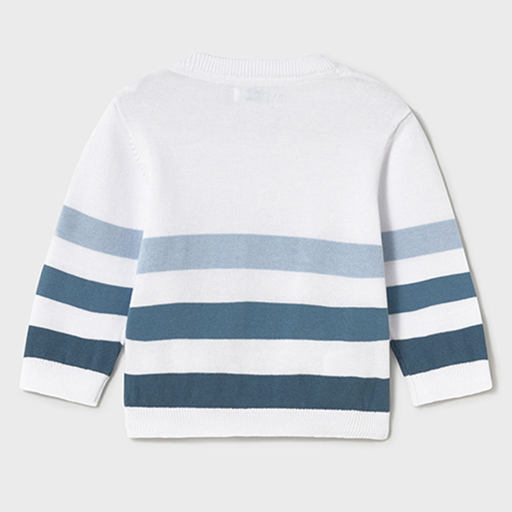 Mayoral Baby Boys Striped Jumper Blue 1301