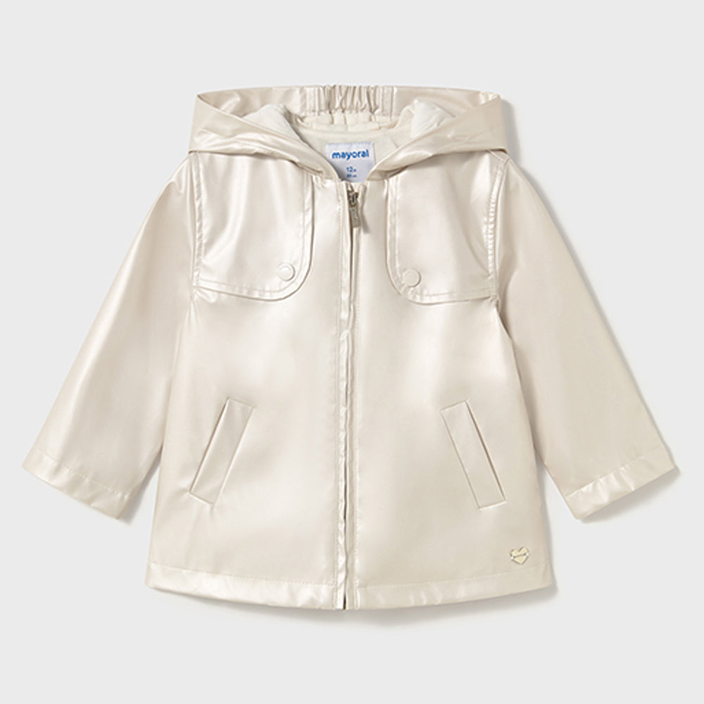 Mayoral Baby Girls Rain Coat Polished 1463