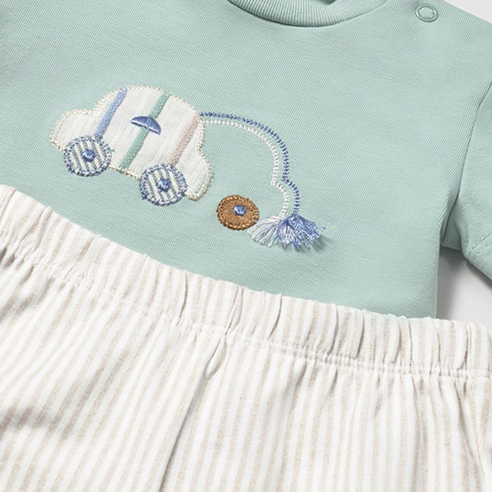 Mayoral Baby Boys Knit Set (4 Garments) Jade 1609