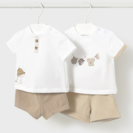 Mayoral Baby Boys Knit Set (4 Garments) Frappe 1610