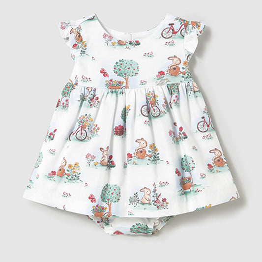 Mayoral Baby Girls Dress Jade 1869