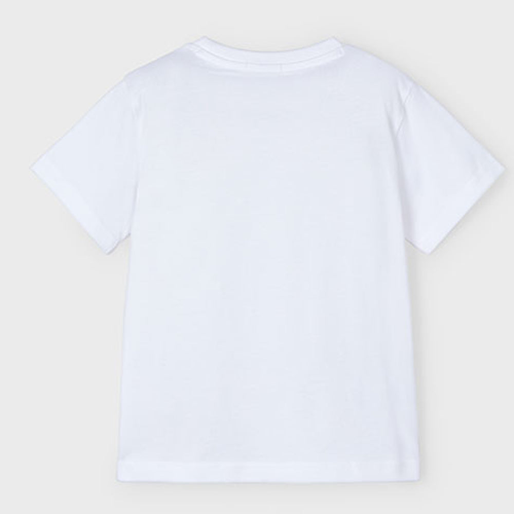 Mayoral Boys S/S T-Shirt White 3044