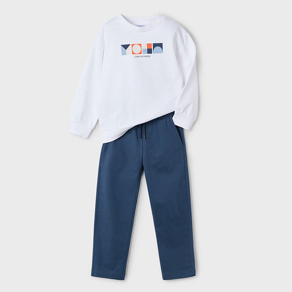 Mayoral Boys Pullover Tracksuit Midnight 3879