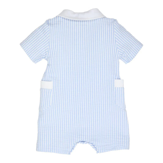 Gymp Blue/White Creepersuit Milo 480-5152-21