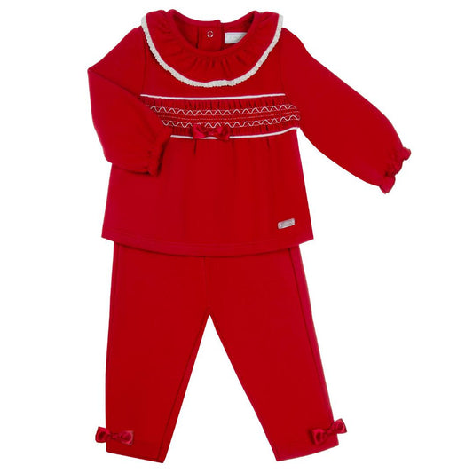 Amore by Kris x Kids Classic Red Top & Leggings 7000