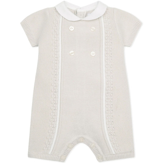 Emile Et Rose Knitted Romper Java Stone 7341ST