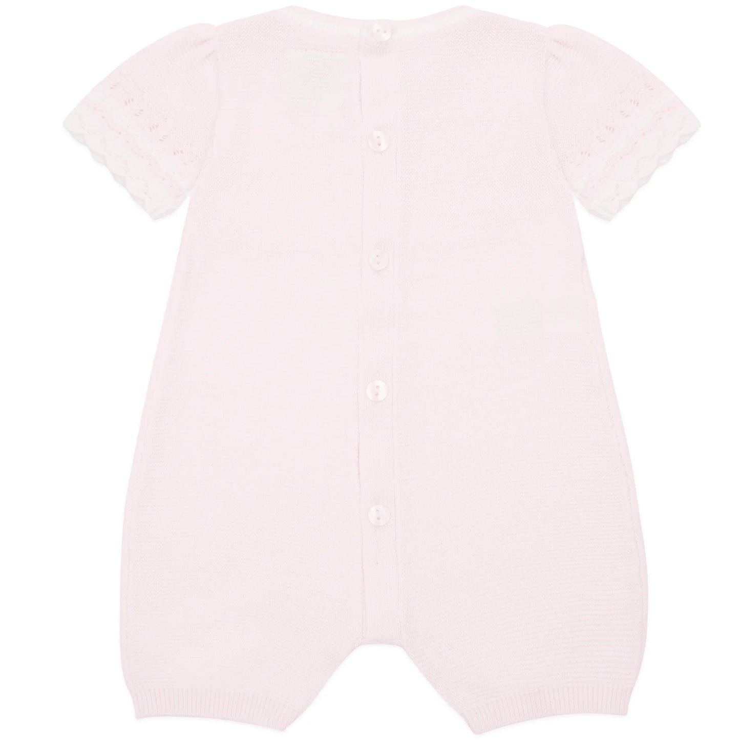 Emile Et Rose Knit Romper Josie Pink 7346PP