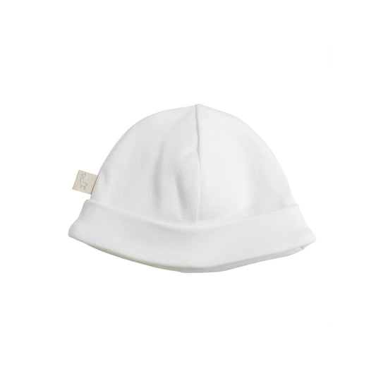 baby gi White Velour Beanie Bg252