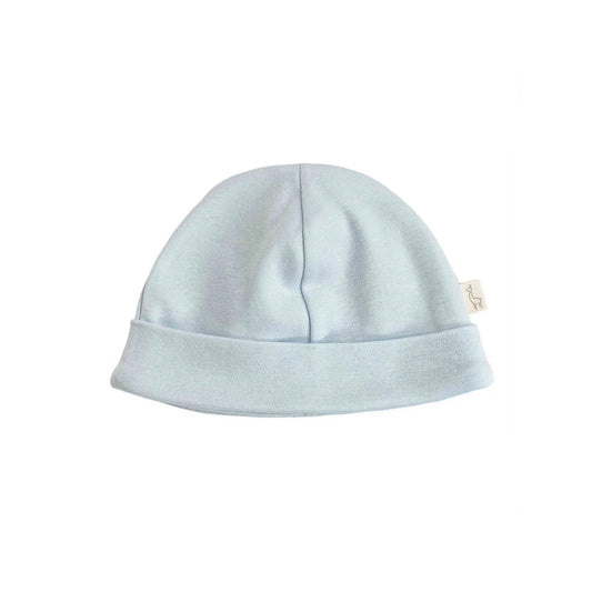 baby gi Blue Cotton Beanie Bg252M