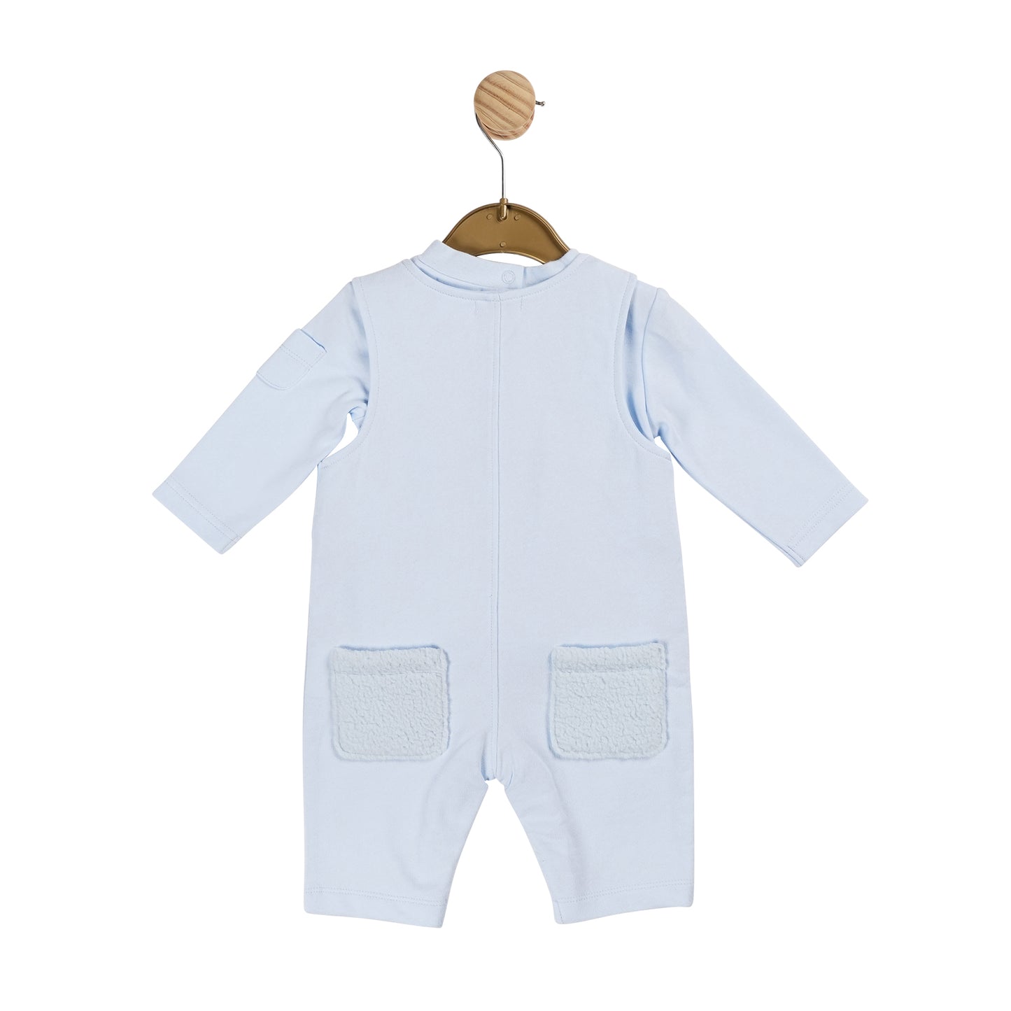 Mintini Boys Top & Dungaree Blue MB6025