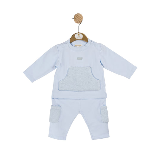 Mintini Boys Jog Suit Blue MB6028