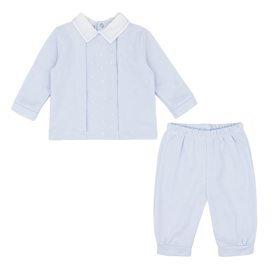 Pastels & Co Blue Adam 2 Piece Set Without Feet P-100D