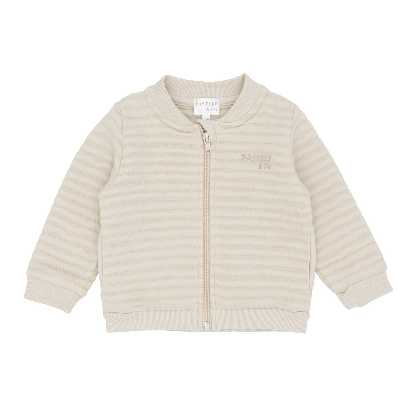 Pastels & Co Ilbert Sea Breeze Beige Chunky Cable Jacket Pa-205F